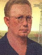 Self Portrait  bdfhbb Grant Wood